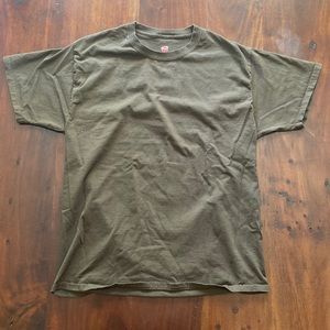 Hanes Basic T-Shirt Brown